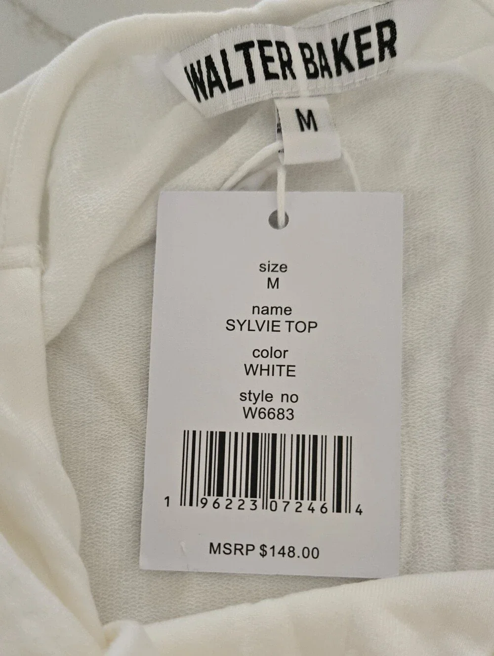 NWT Walter Baker Sylvie Top